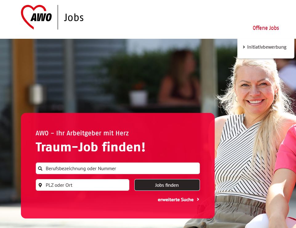 Bild klickern zur Weiterleitung zu awo-jobs.de